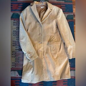 Yellow corduroy fall jacket women’s size 8-10.